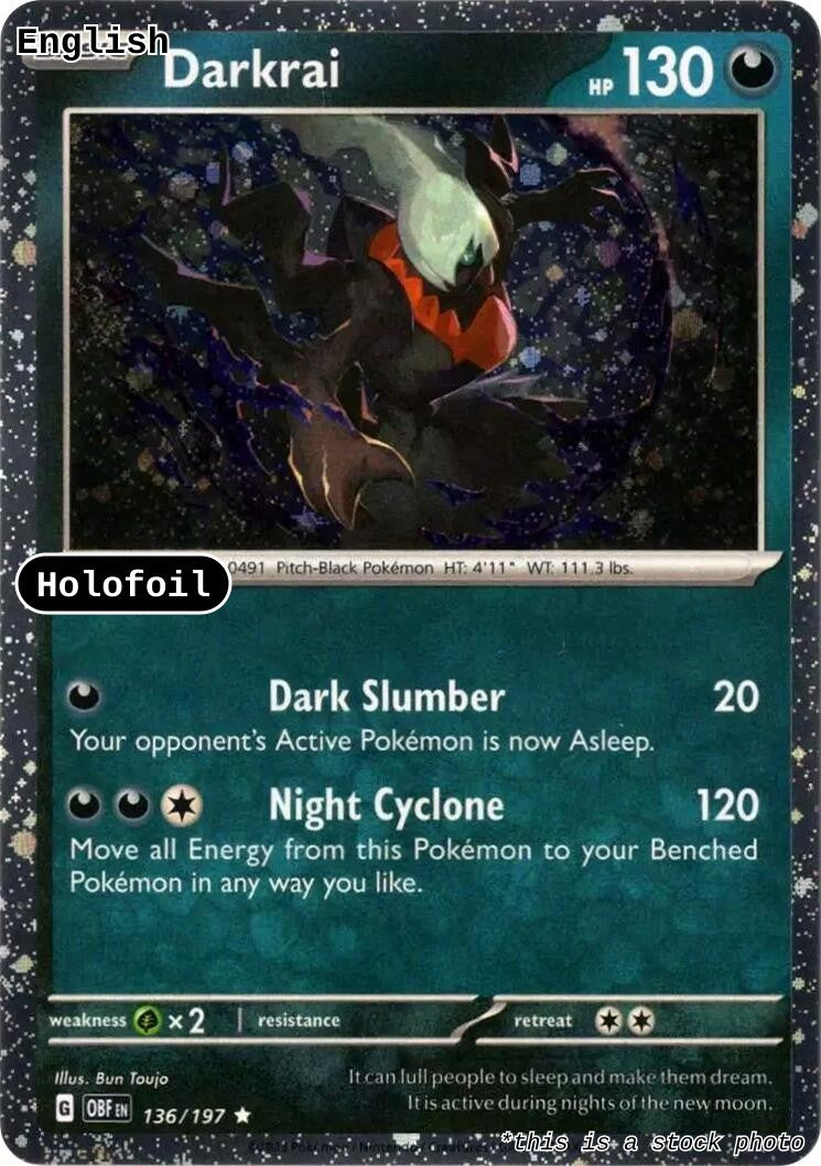 Darkrai (Cosmos Holo)