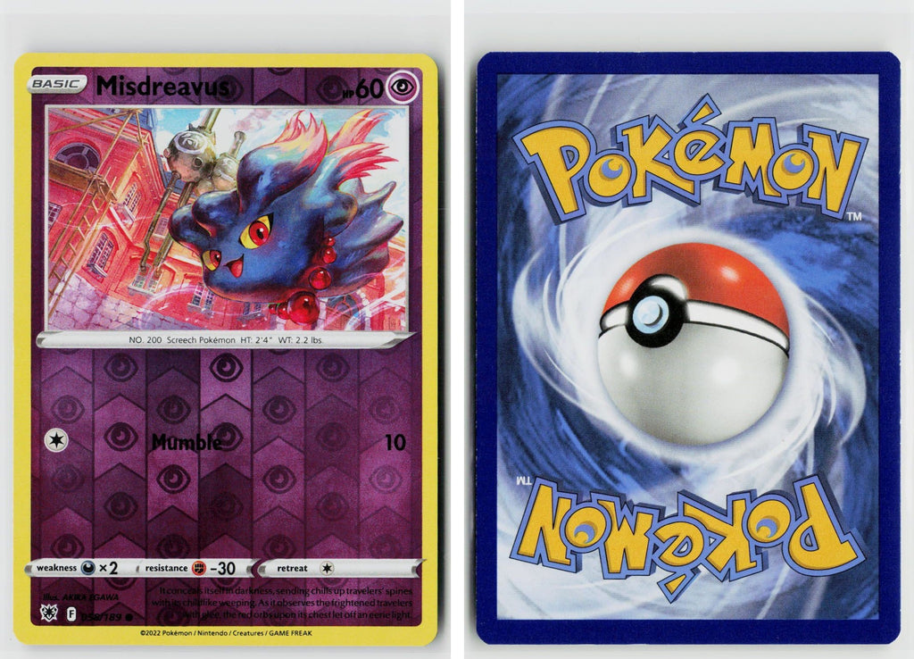 Front + Back scan | Near Mint / Ab-115 / Reverse Holofoil