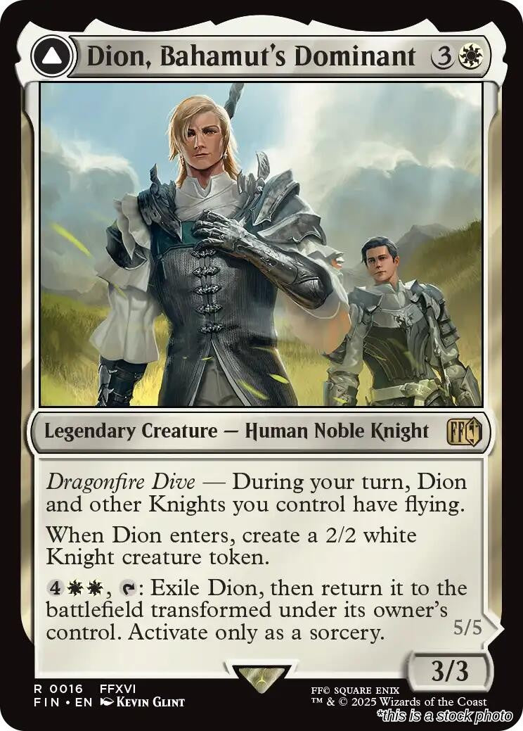 Dion, Bahamut's Dominant