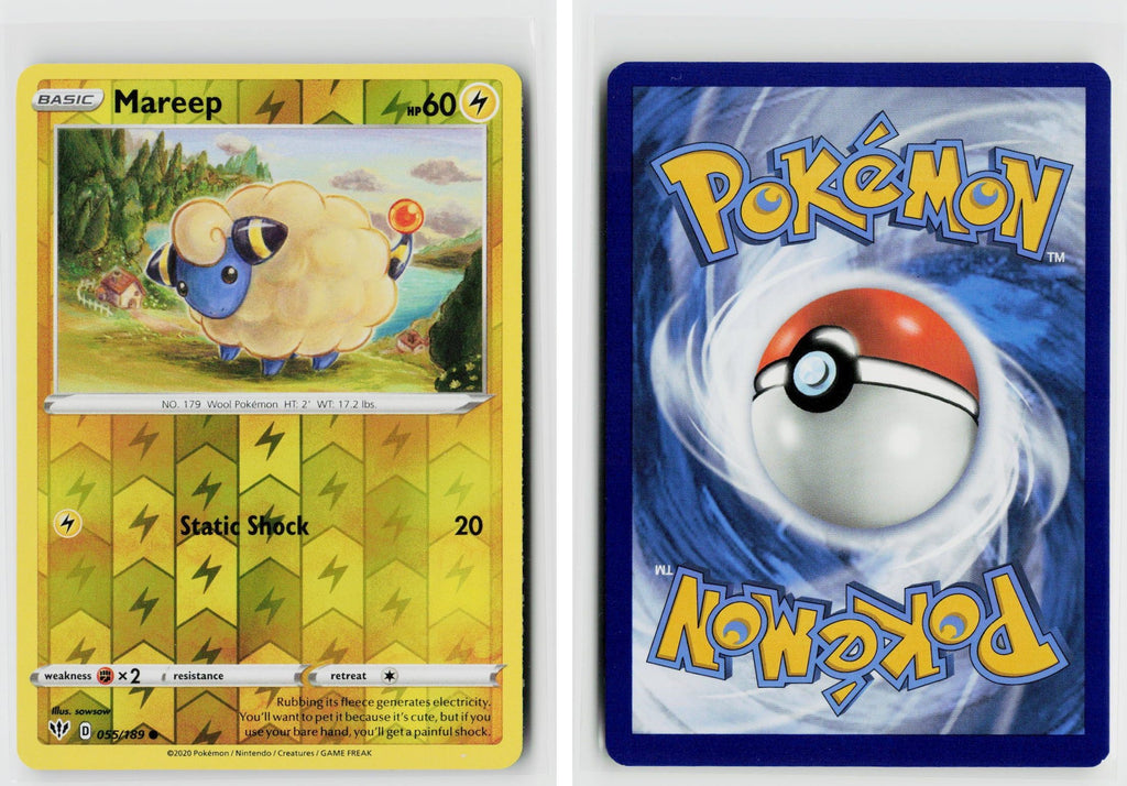 Front + Back scan | Near Mint / Ab-104 / Reverse Holofoil