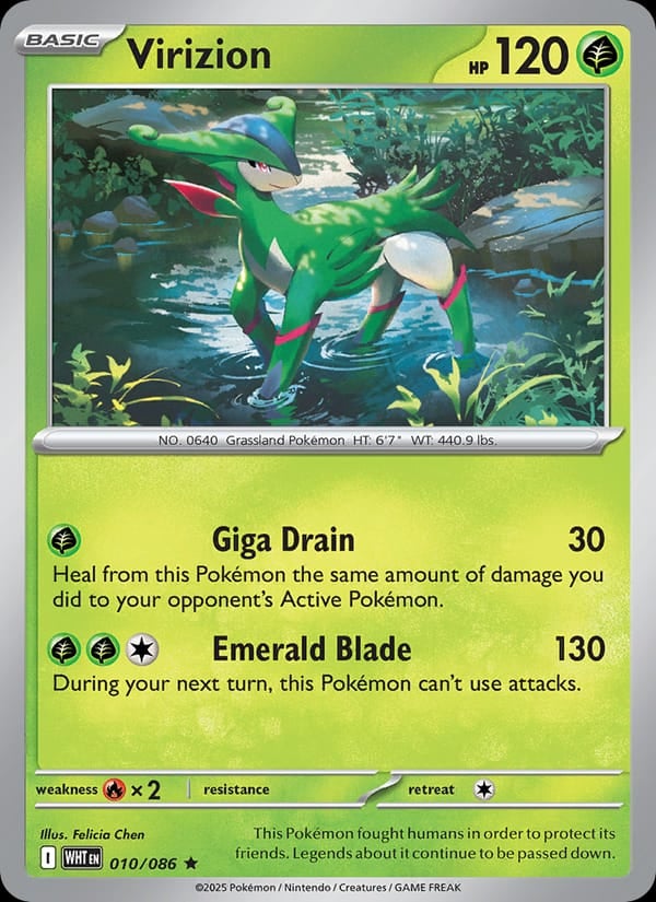 Virizion (Poke Ball Pattern)