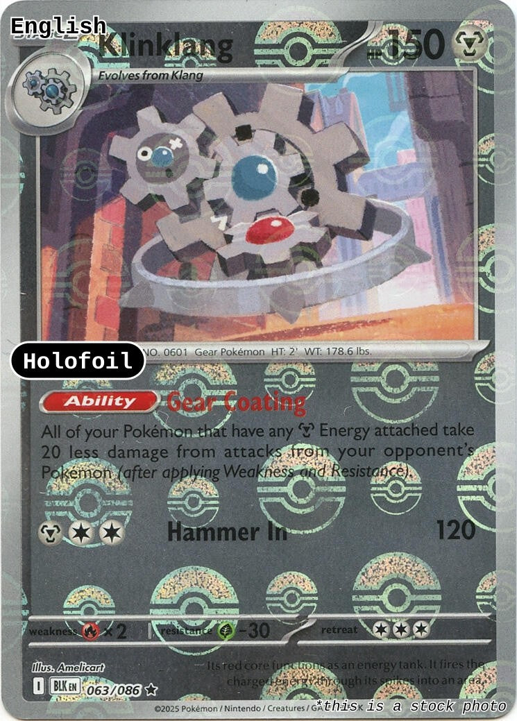 Klinklang (Poke Ball Pattern)