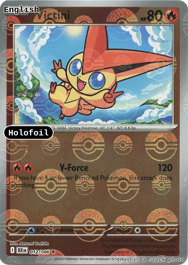 Victini (Poke Ball Pattern)
