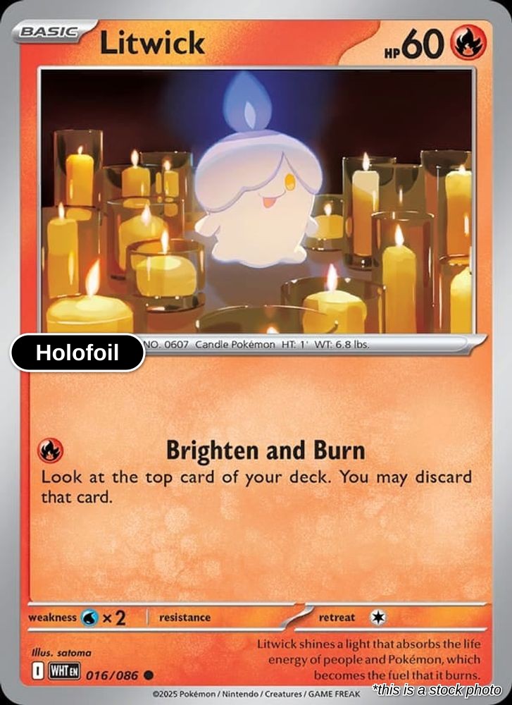 Litwick (Poke Ball Pattern)