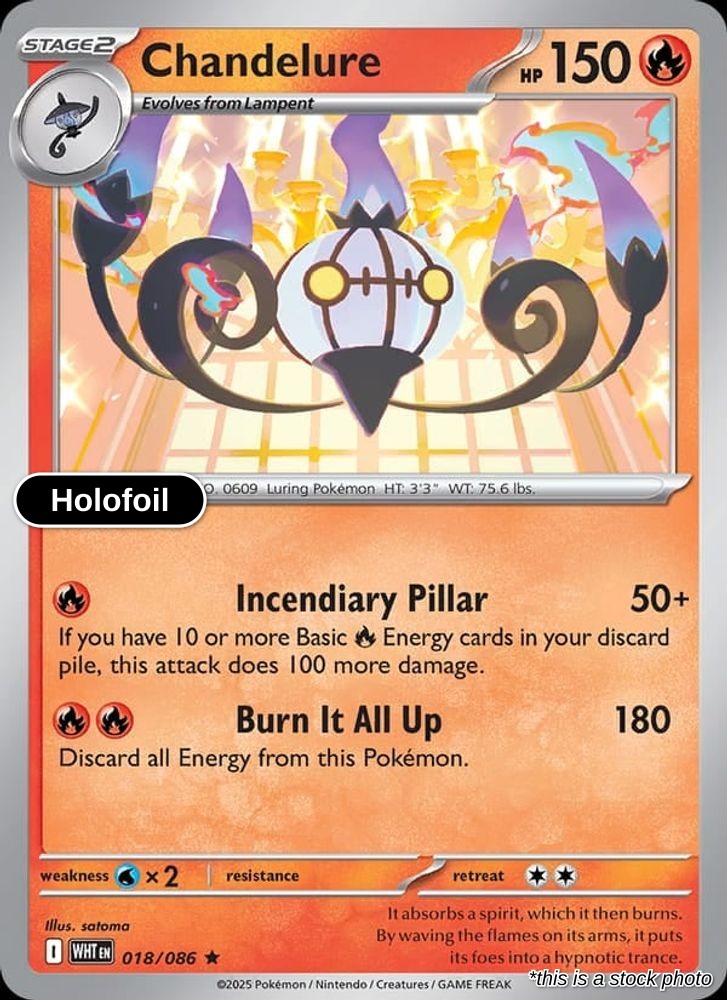 Chandelure (Poke Ball Pattern)