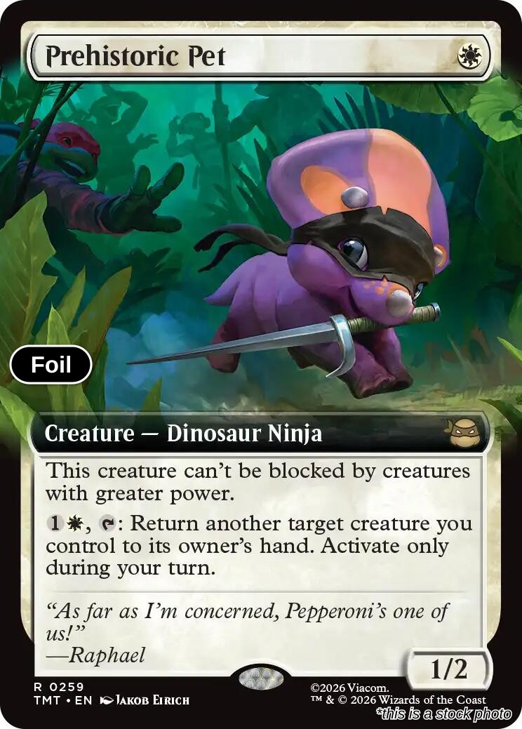 Prehistoric Pet (Extended Art)
