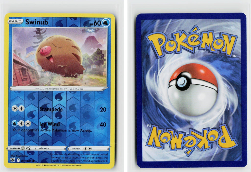 Front + Back scan | Near Mint / Ab-107 / Reverse Holofoil