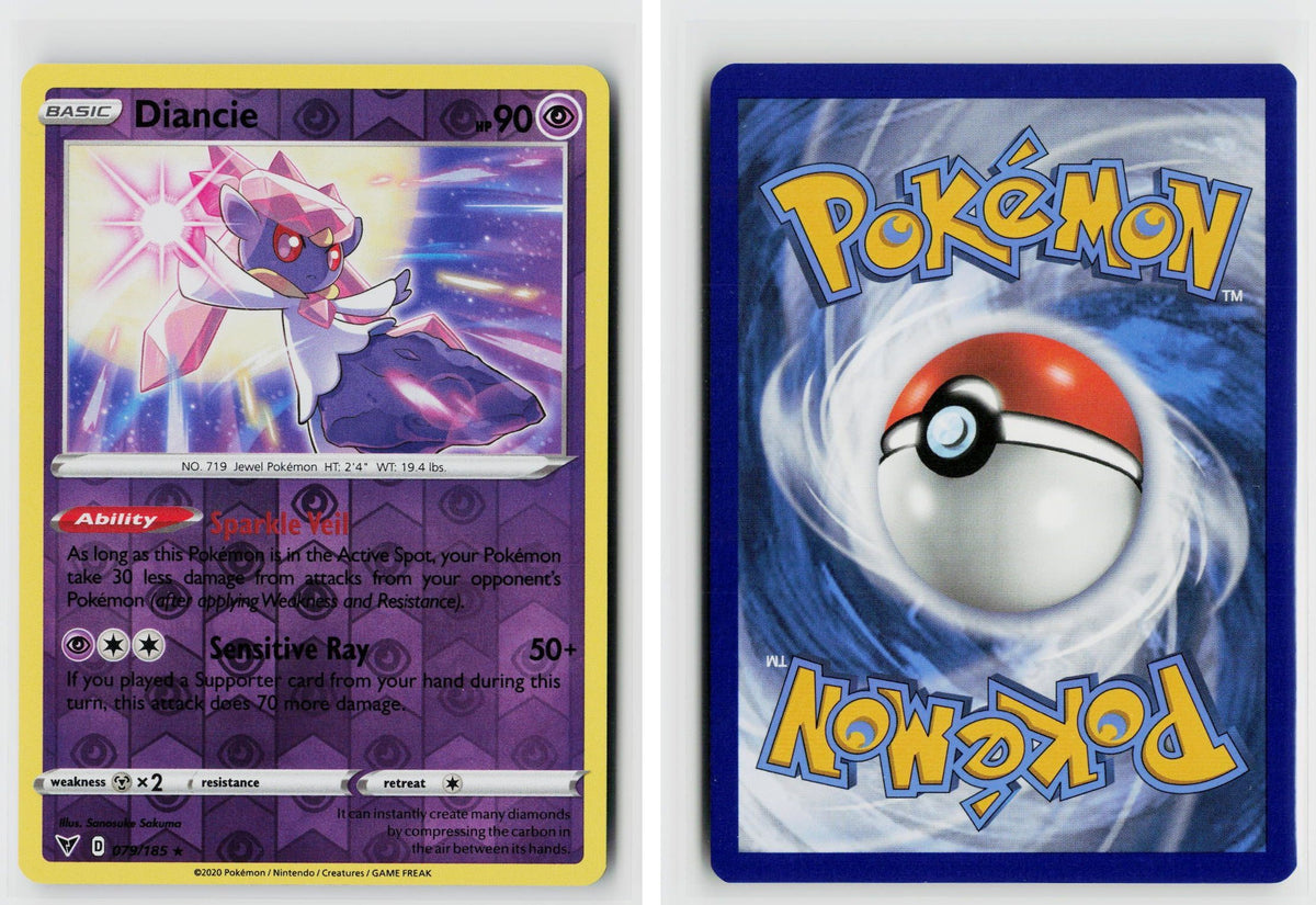 Front + Back scan | Near Mint / Ab-144 / Reverse Holofoil