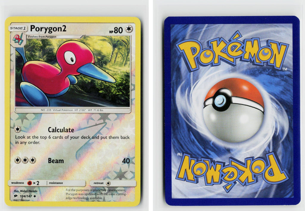 Front + Back scan | Near Mint / Ab-123 / Reverse Holofoil