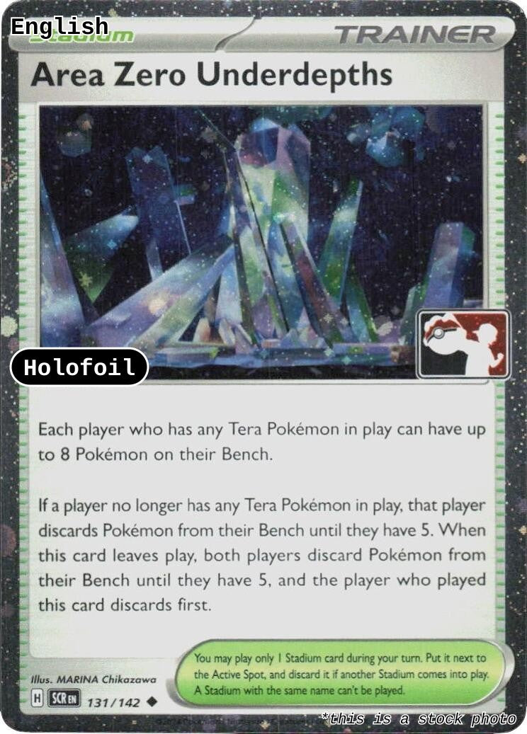 Area Zero Underdepths - 131/142 (Cosmos Holo)