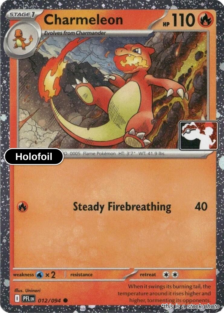 Charmeleon - 012/094 (Cosmos Holo)