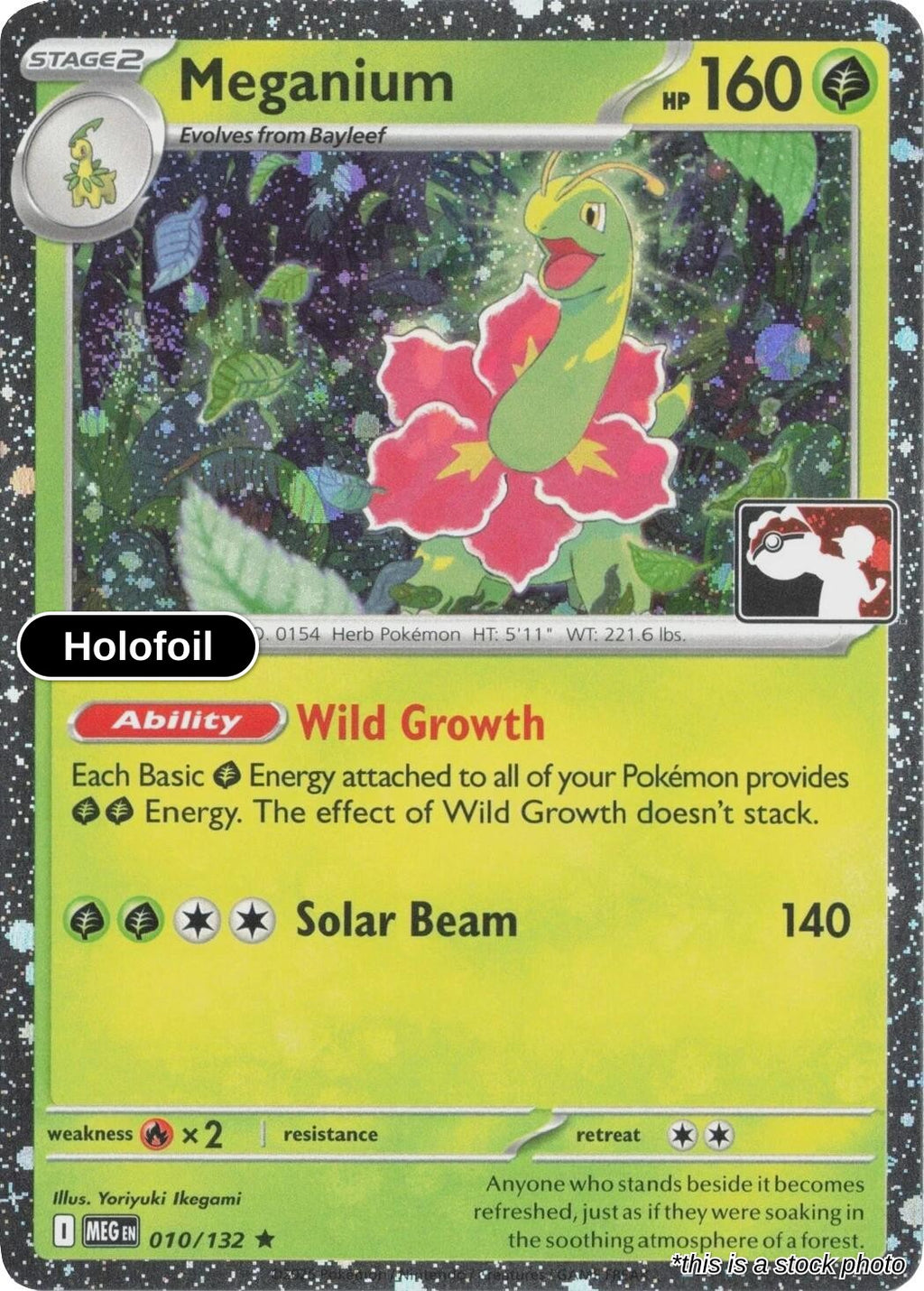 Meganium - 010/132 (Cosmos Holo)