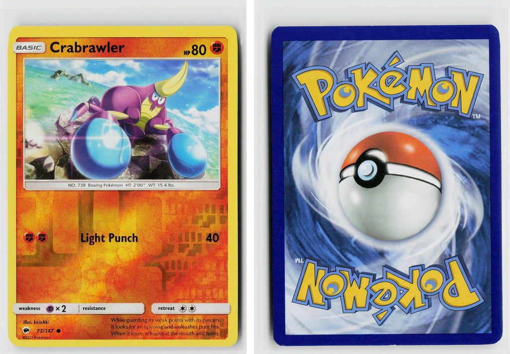Front + Back scan | Near Mint / Ab-122 / Reverse Holofoil