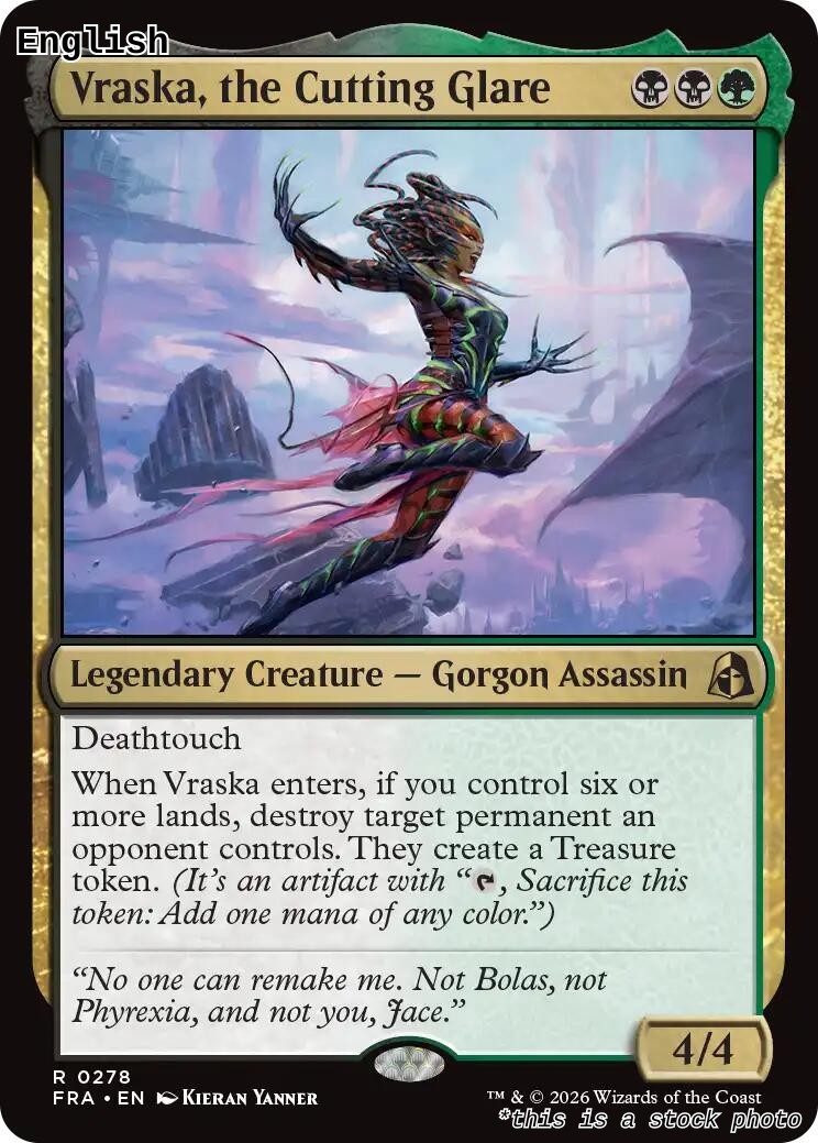 Vraska, the Cutting Glare