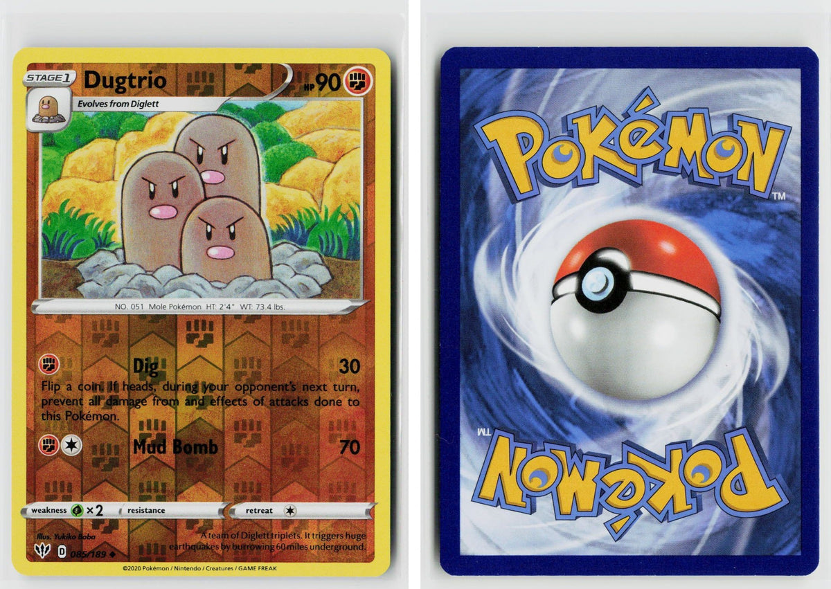 Front + Back scan | Near Mint / Ab-120 / Reverse Holofoil