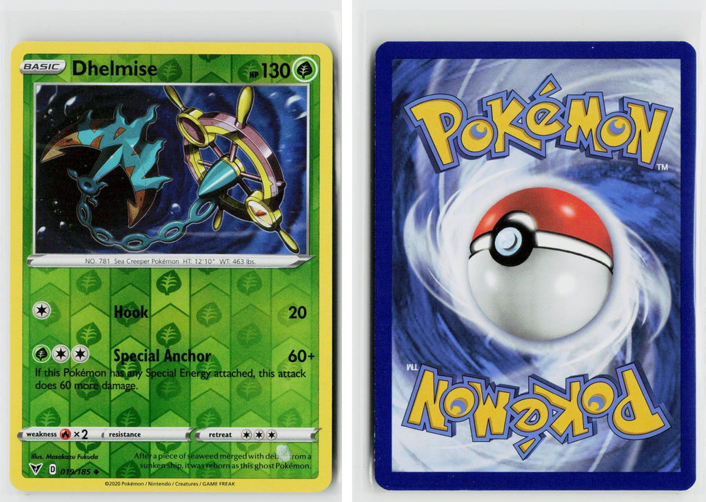 Front + Back scan | Near Mint / Ab-173 / Reverse Holofoil