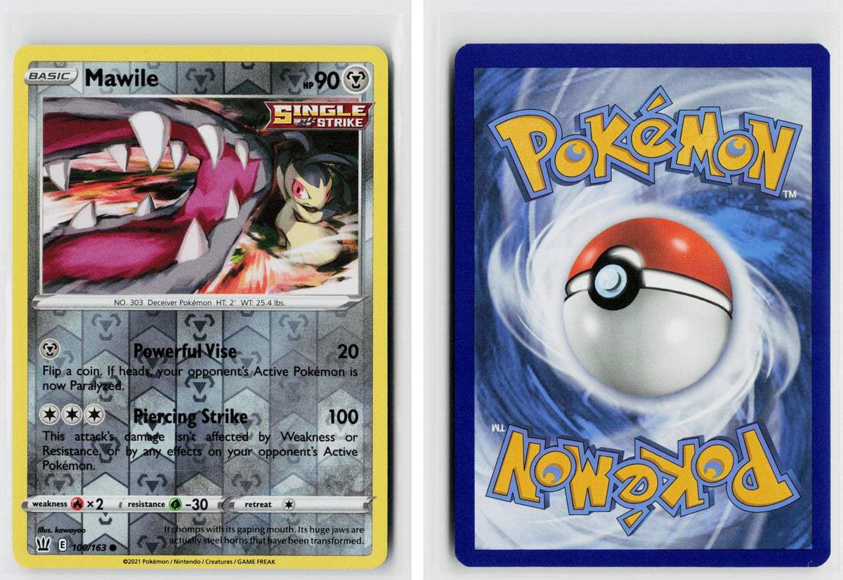Front + Back scan | Near Mint / Ab-113 / Reverse Holofoil