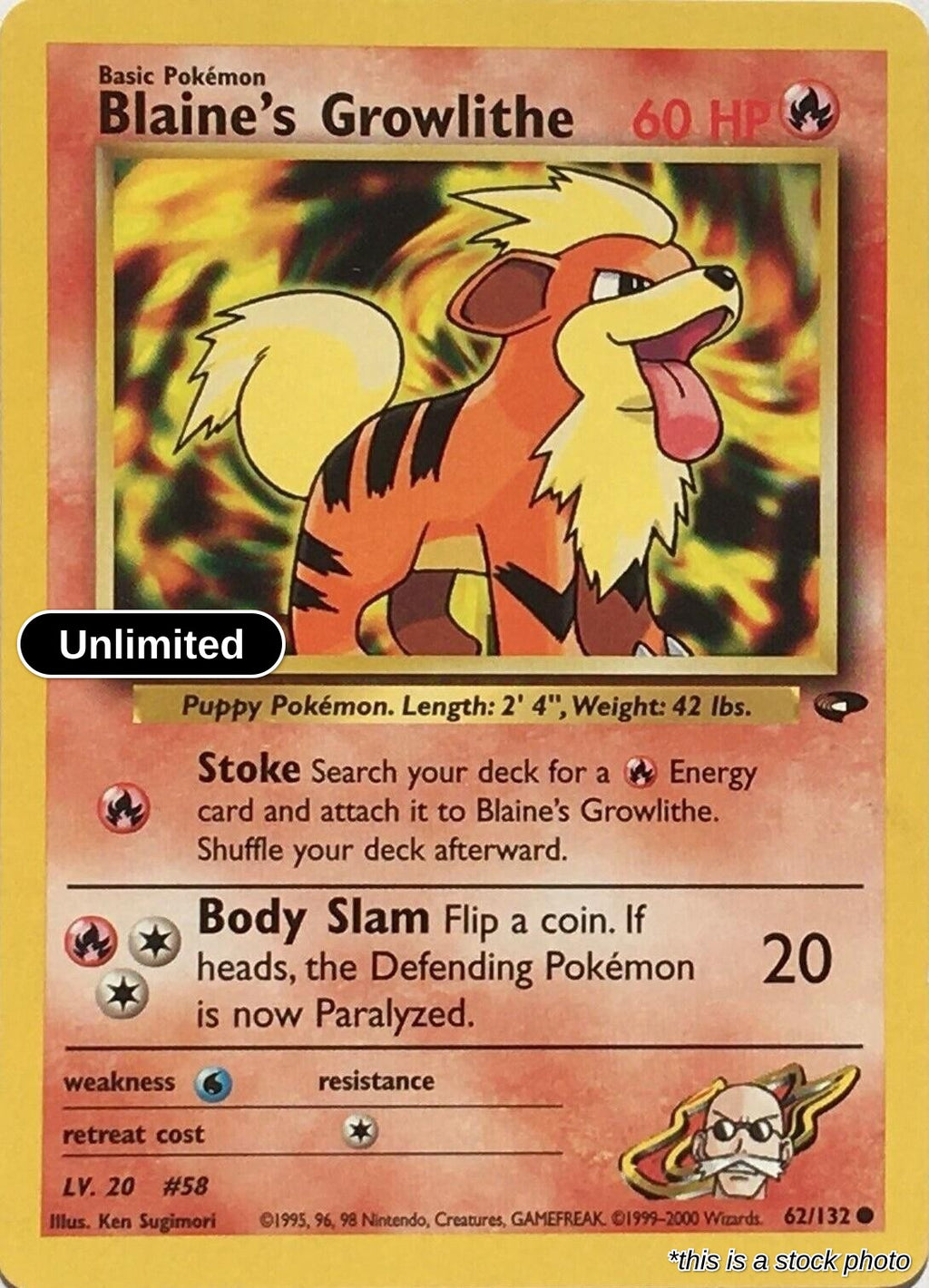 Blaine's Growlithe