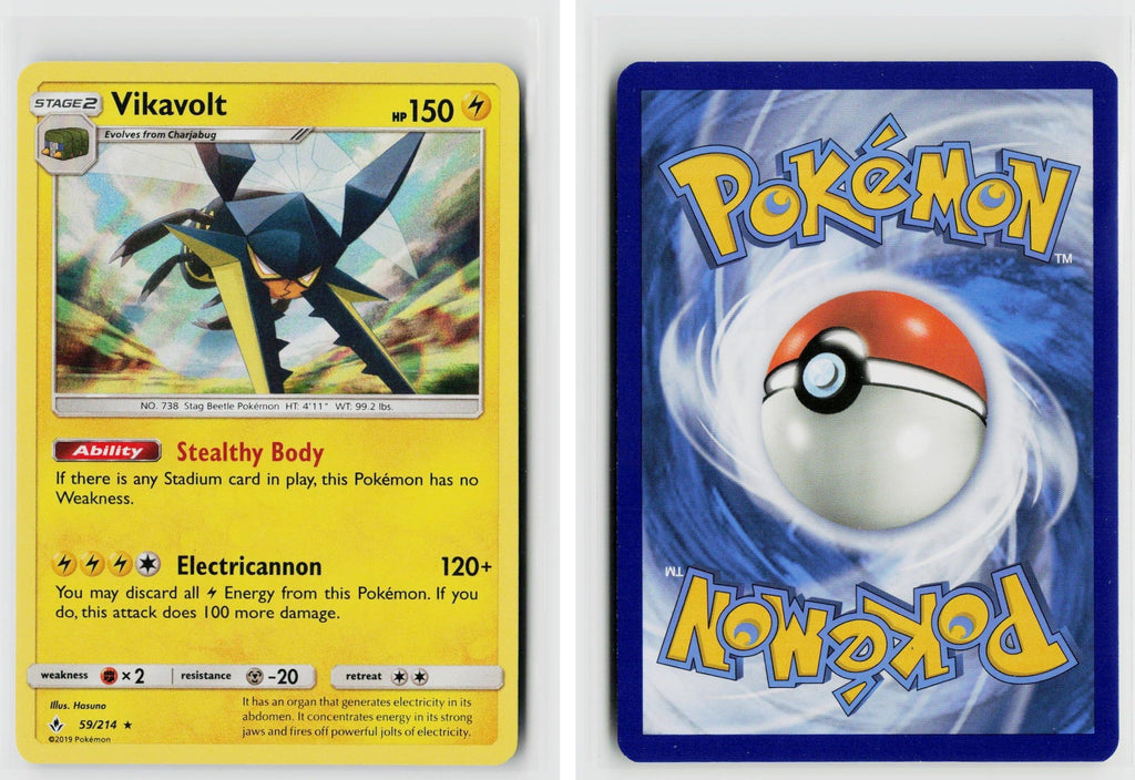 Front + Back scan | Near Mint / Ab-207 / Holofoil