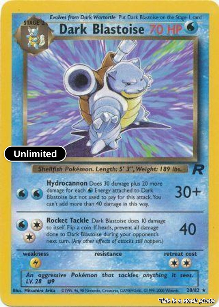 Dark Blastoise (20)