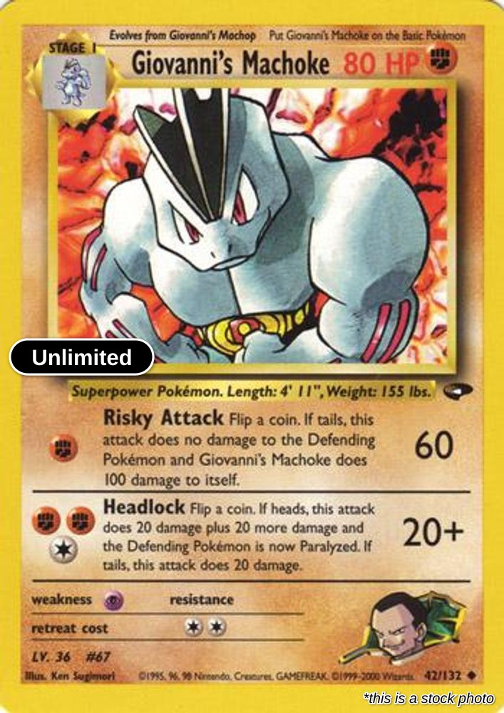 Giovanni's Machoke