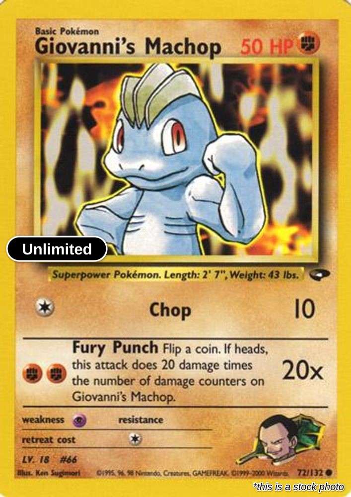 Giovanni's Machop