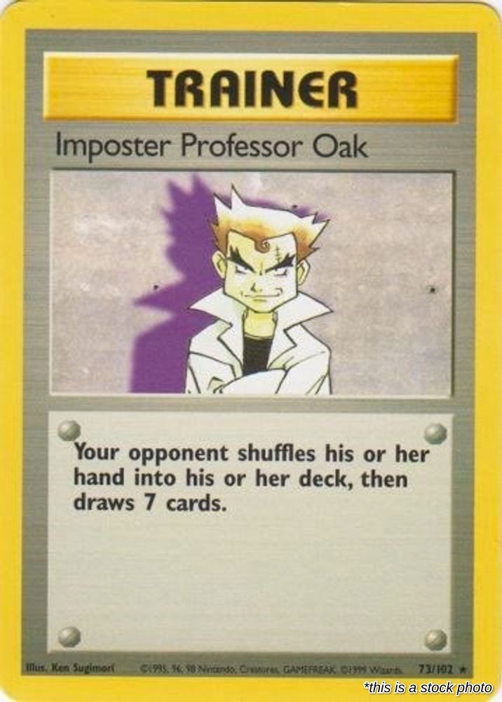 Imposter Professor Oak