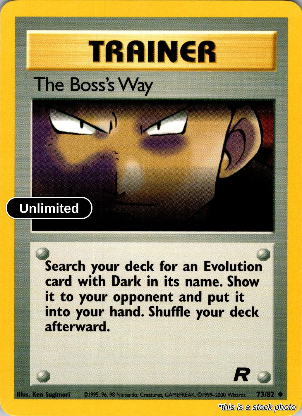 The Boss's Way