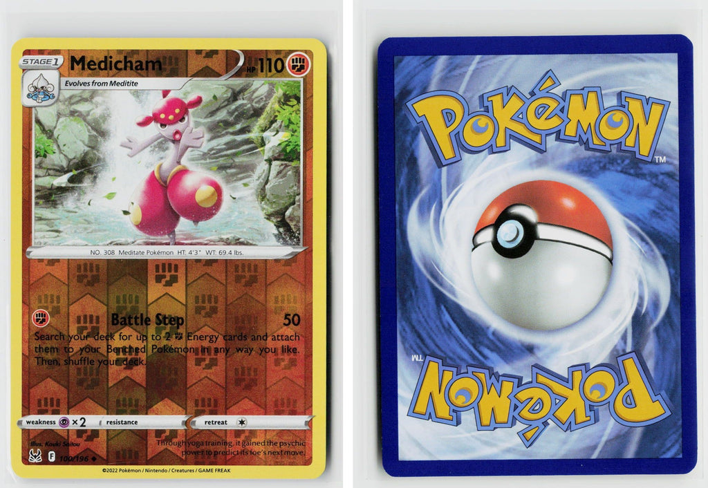 Front + Back scan | Near Mint / Ab-167 / Reverse Holofoil