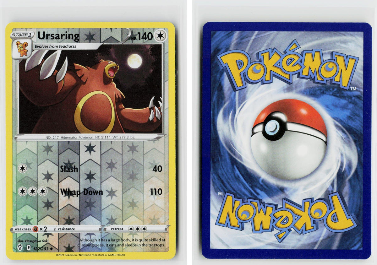 Front + Back scan | Near Mint / Ab-129 / Reverse Holofoil