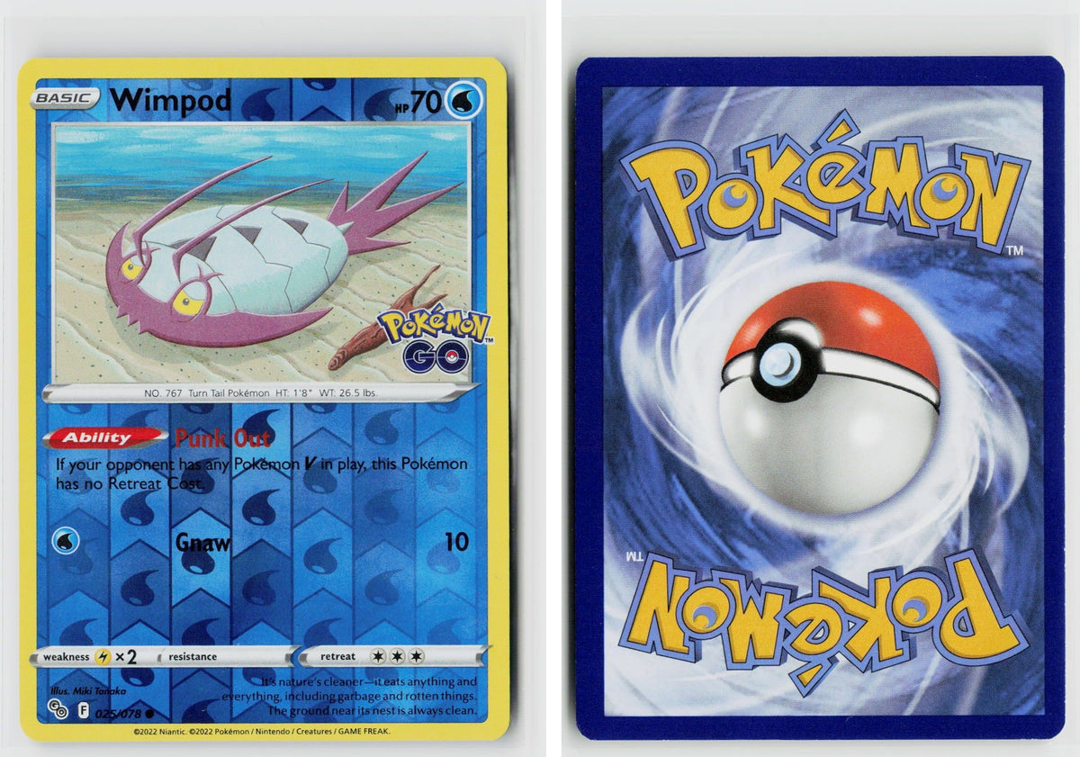 Front + Back scan | Near Mint / Ab-110 / Reverse Holofoil