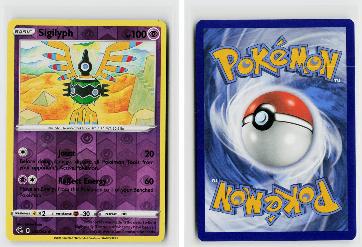 Front + Back scan | Near Mint / Ab-142 / Reverse Holofoil