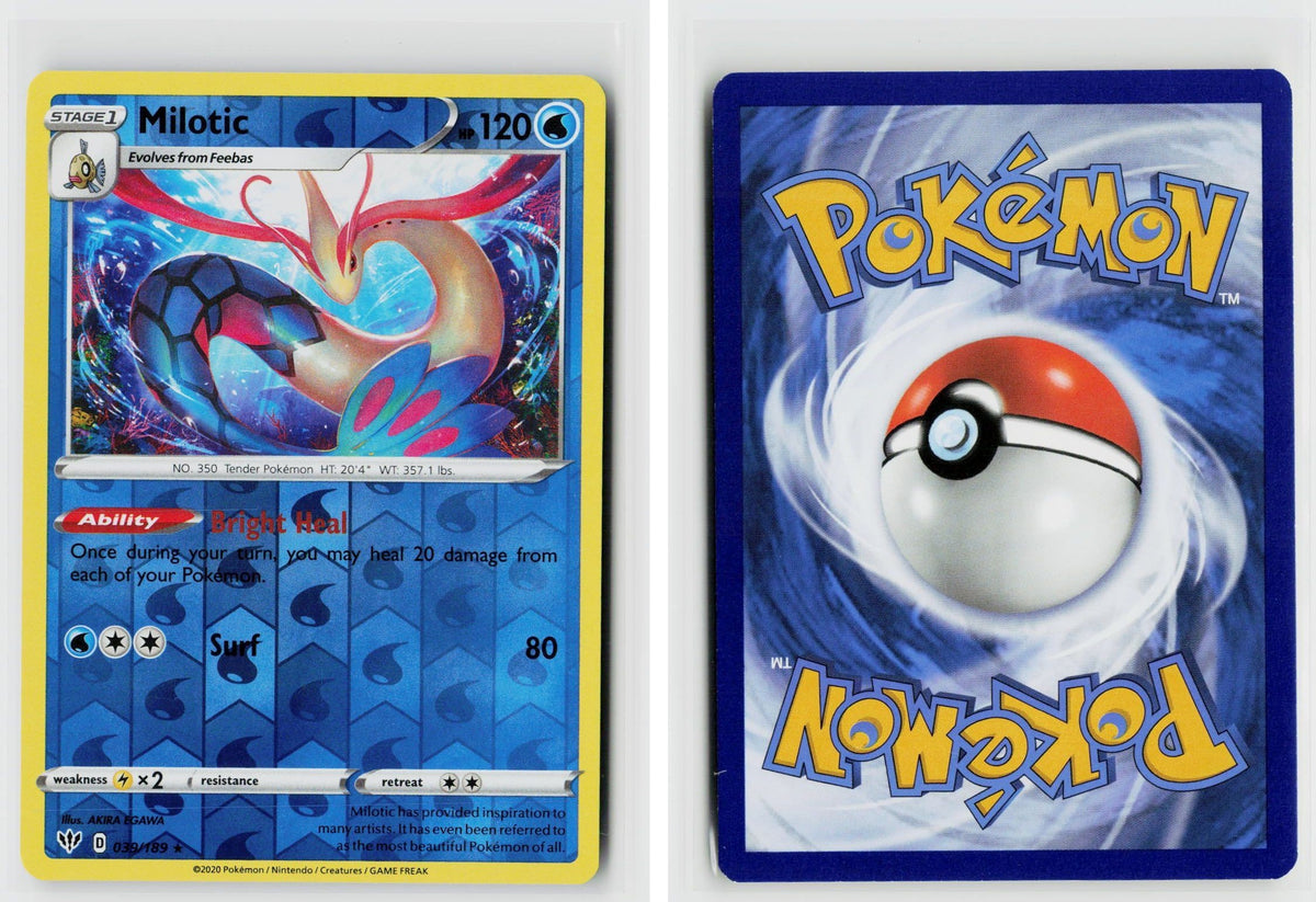 Front + Back scan | Near Mint / Ab-104 / Reverse Holofoil