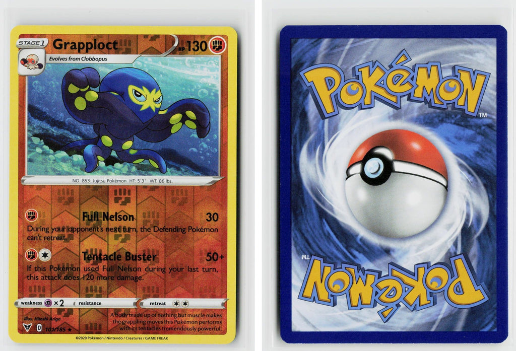 Front + Back scan | Near Mint / Ab-104 / Reverse Holofoil