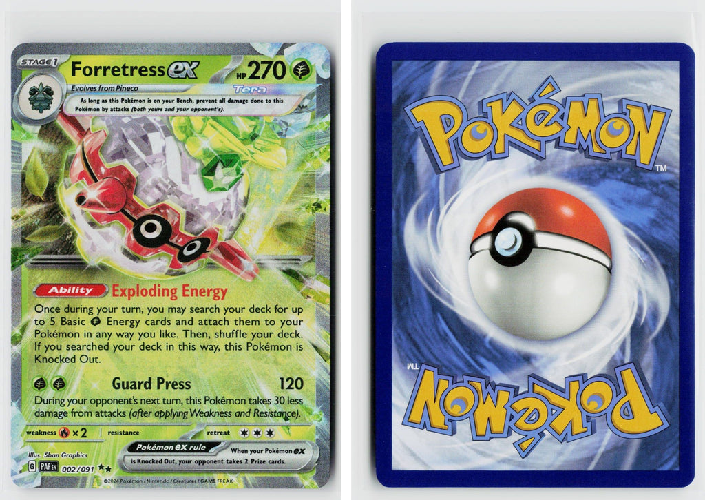 Front + Back scan