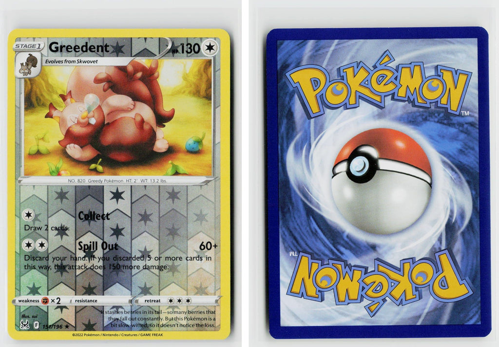 Front + Back scan | Near Mint / Ab-168 / Reverse Holofoil