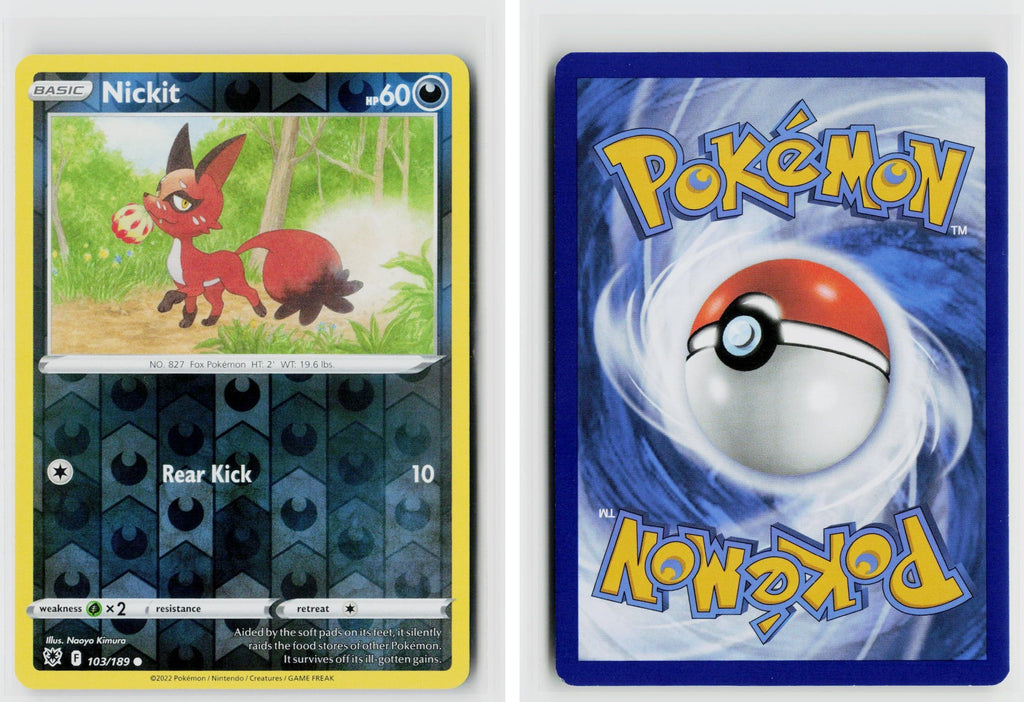 Front + Back scan | Near Mint / Ab-113 / Reverse Holofoil