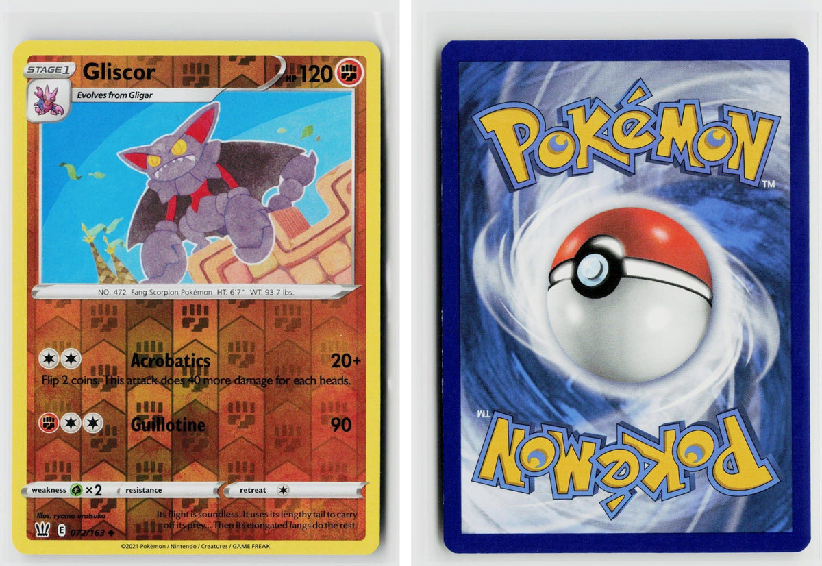 Front + Back scan | Near Mint / Ab-124 / Reverse Holofoil