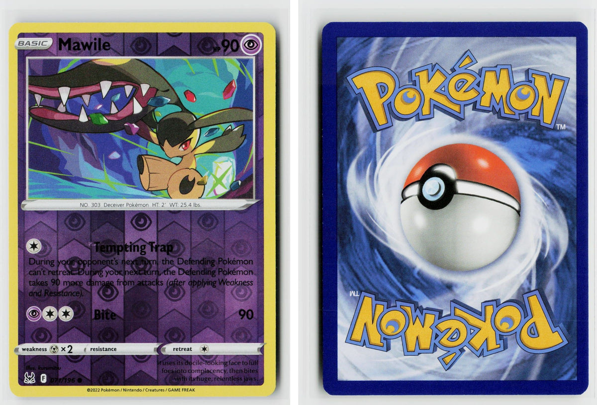 Front + Back scan | Near Mint / Ab-182 / Reverse Holofoil
