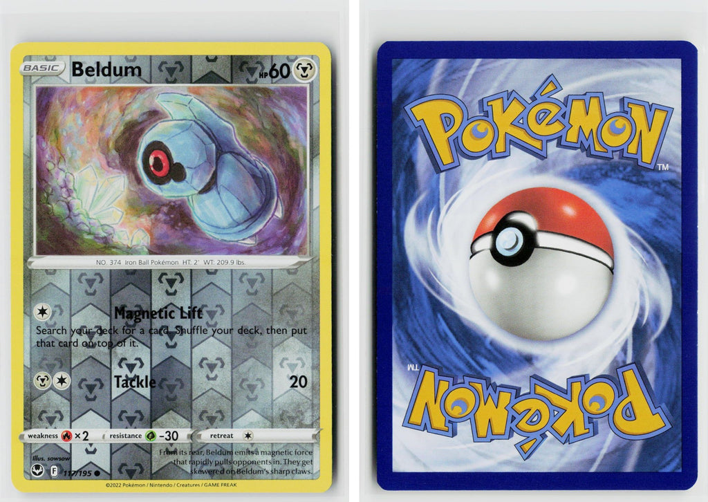 Front + Back scan | Near Mint / Ab-123 / Reverse Holofoil