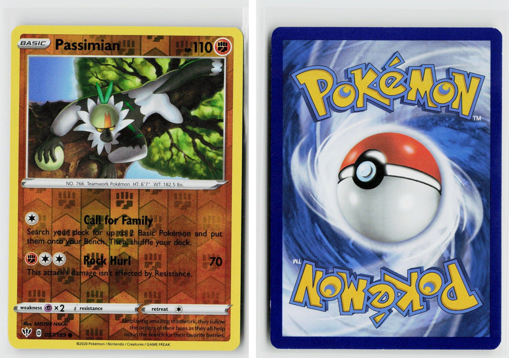 Front + Back scan | Near Mint / Ab-106 / Reverse Holofoil