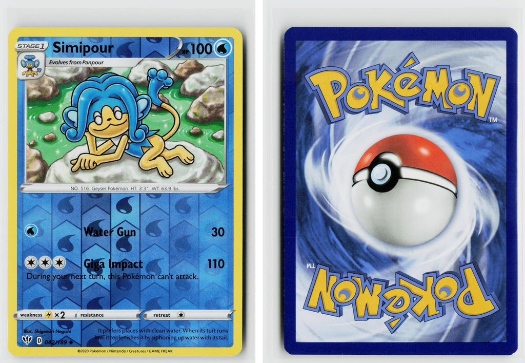 Front + Back scan | Near Mint / Ab-135 / Reverse Holofoil