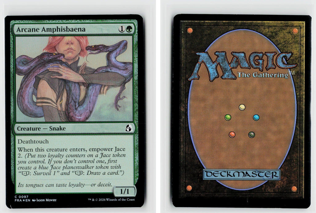 Front + Back scan | Near Mint / MTG-74 / Foil