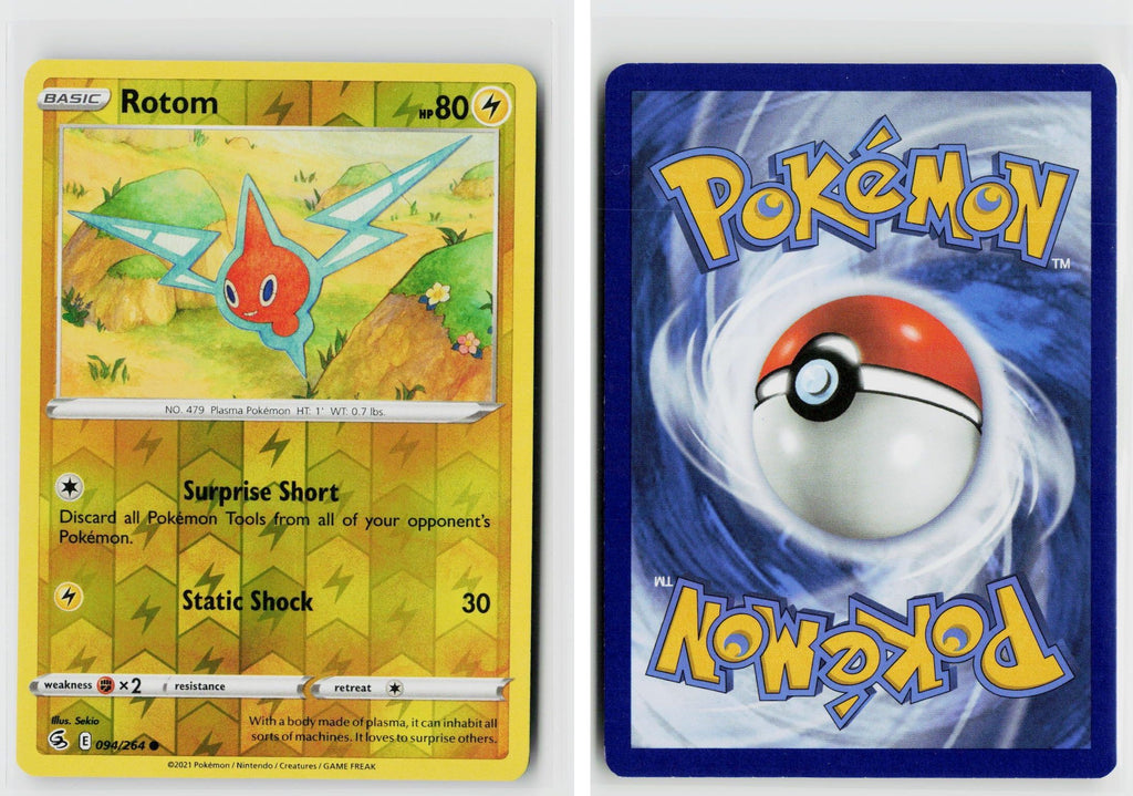 Front + Back scan | Near Mint / Ab-142 / Reverse Holofoil
