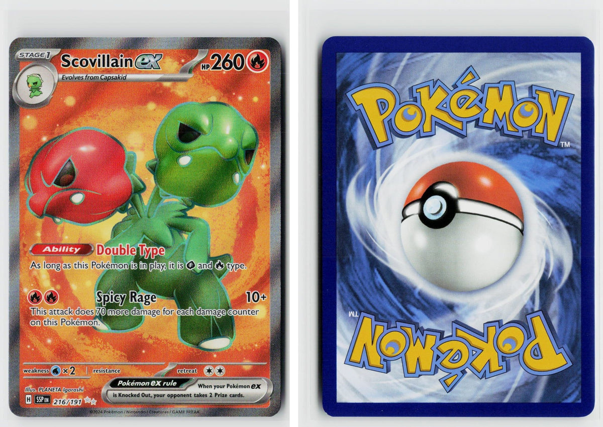 Front + Back scan