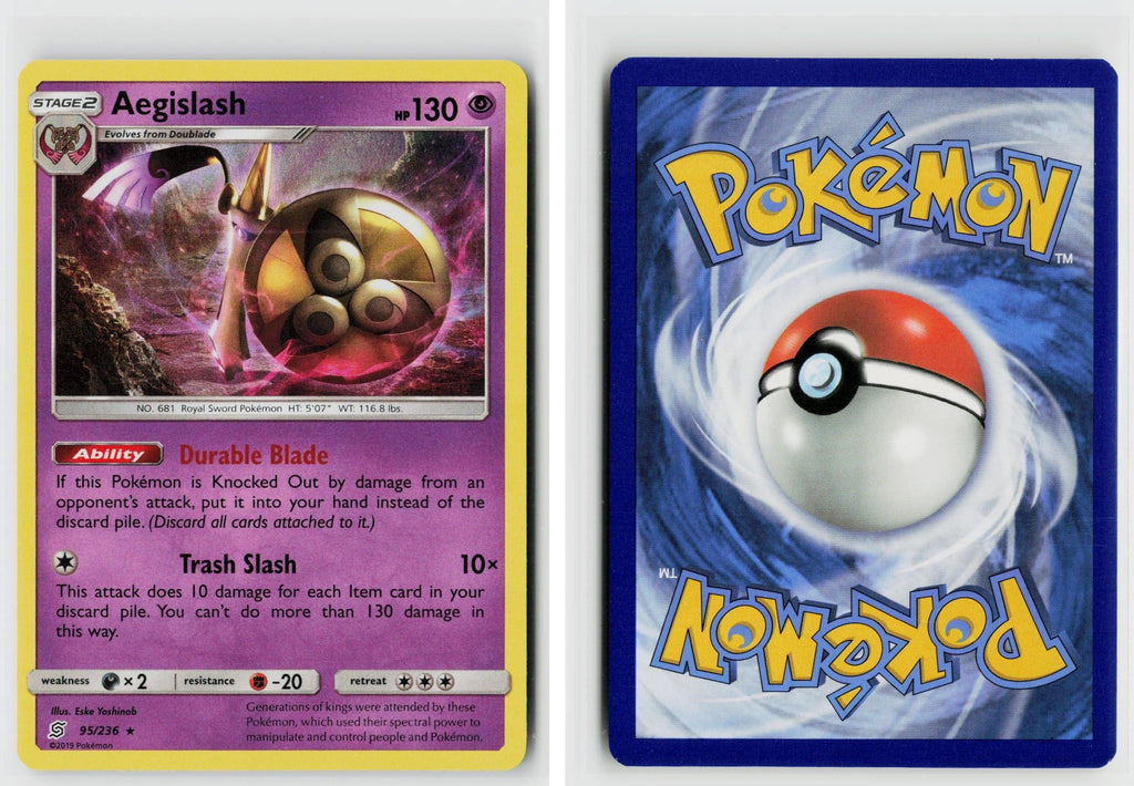 Front + Back scan | Near Mint / Ab-207 / Holofoil