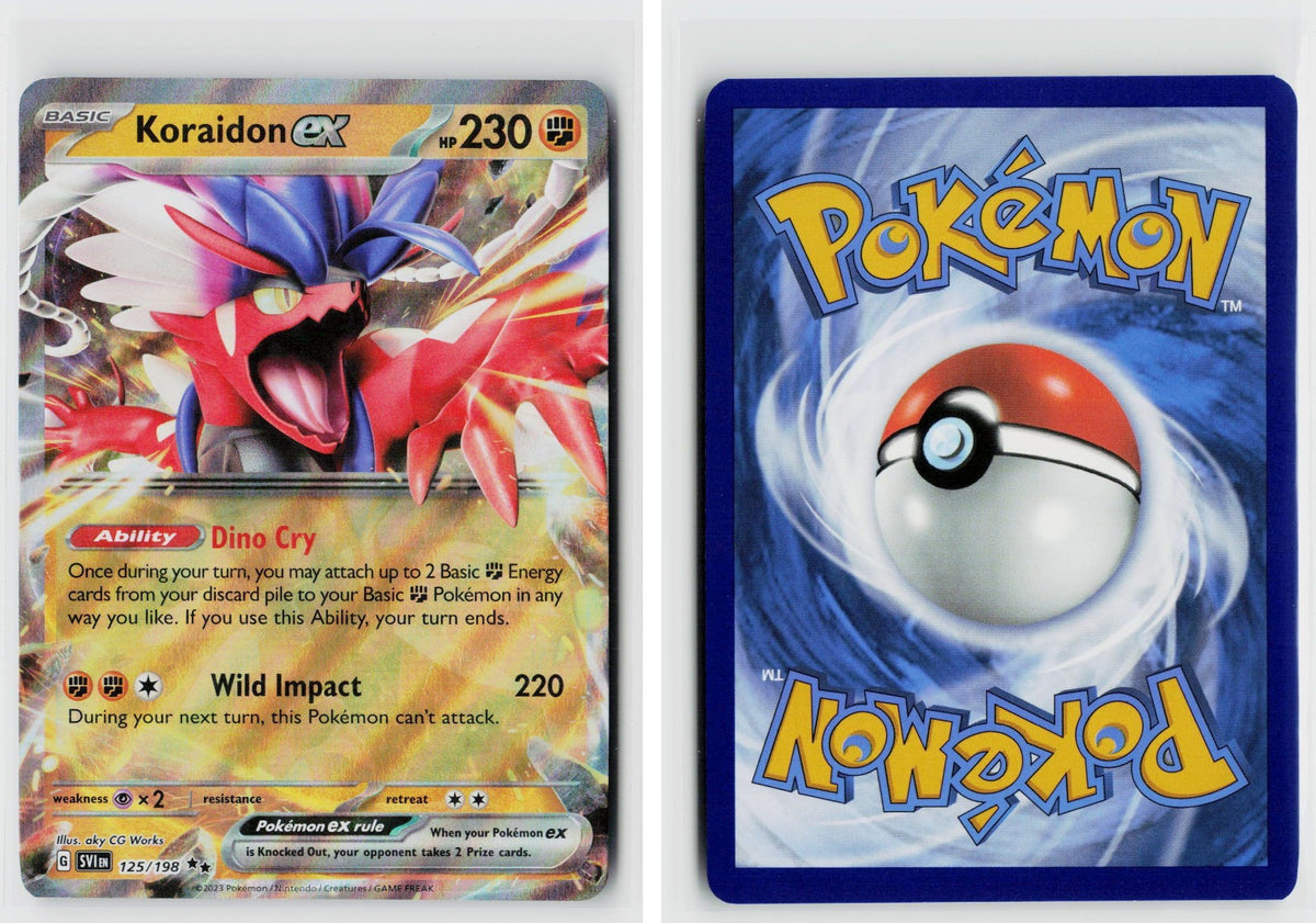 Front + Back scan