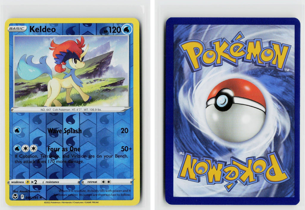 Front + Back scan | Near Mint / Ab-122 / Reverse Holofoil