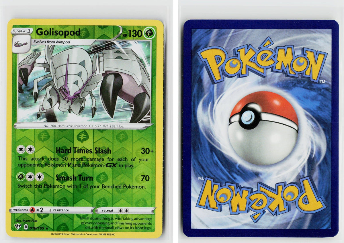 Front + Back scan | Near Mint / Ab-120 / Reverse Holofoil