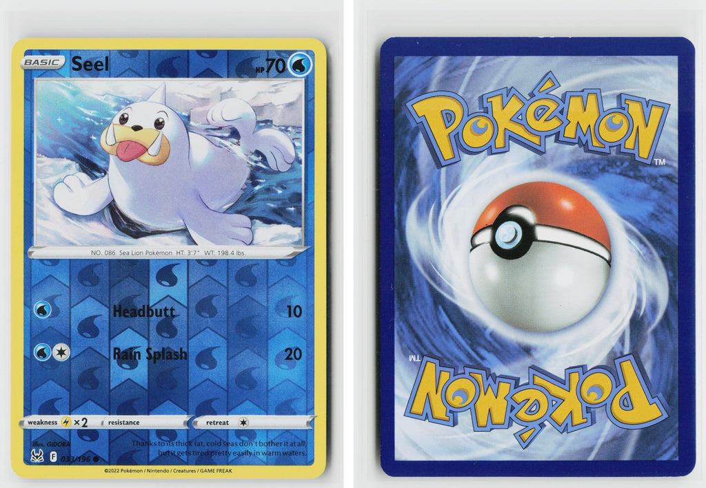 Front + Back scan | Near Mint / Ab-130 / Reverse Holofoil